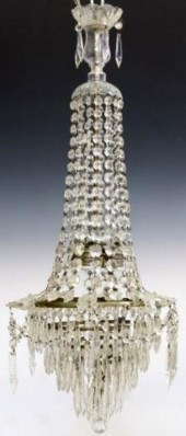 CRYSTAL WEDDING CAKE THREE-LIG