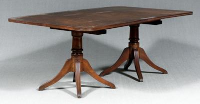 Cuban mahogany dining table,