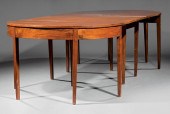 CUBAN MAHOGANY THREE-PART DINI
