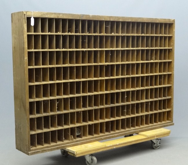 Cubby unit. 71'' W 47'' Ht.
