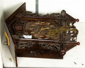CUCKOO CLOCK CARVED WITH VINES
