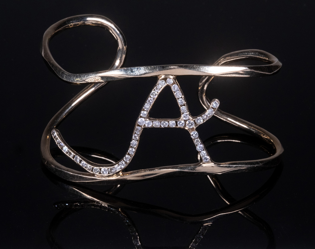 CUFF BRACELET 14k gold and