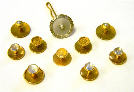 CUFF LINKS: Set of two shirt studs