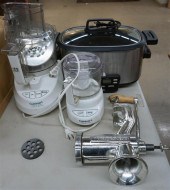 CUISINART SLOW COOKER, FOOD PR