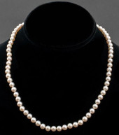 CULTURED AKOYA PEARL NECKLACE