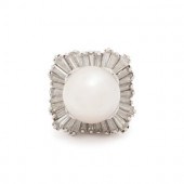 CULTURED SOUTH SEA PEARL AND D