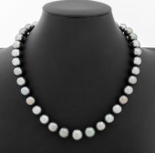 CULTURED TAHITIAN PEARL NECKLA