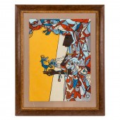CUNDO BERMUDEZ. FIGURE WITH BI