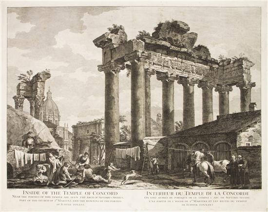 CUNEGO DOMENICO Veduta di Roma et