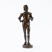 CUNO FRIEDERICHS, BRONZE FIGUR