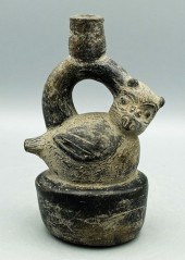 CUPISNIQUE AVIAN BOTTLE - PERU