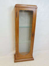 CURIO CABINET WITH TWO GLASS S