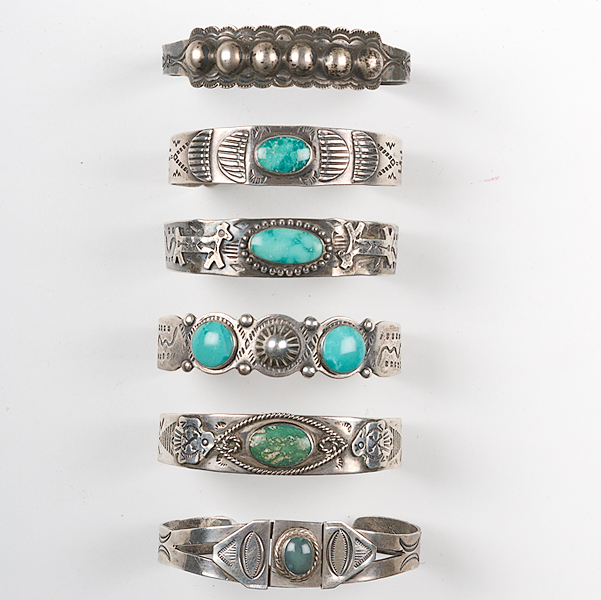 Curio Trade Bracelets lot of 6.
