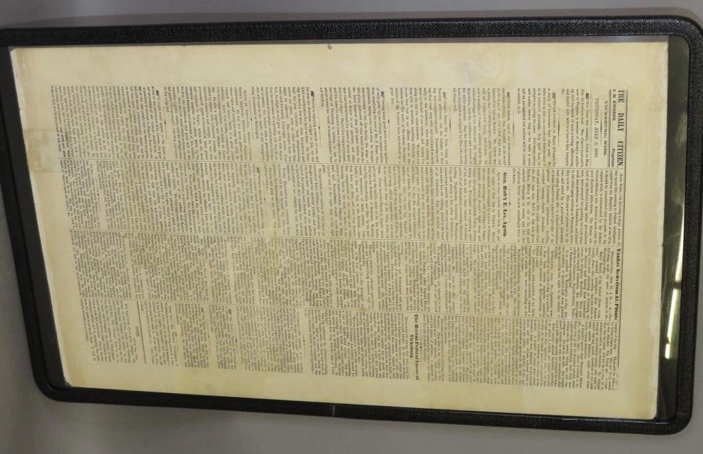 "CURIO" WALLPAPER NEWSPRINT SHEET