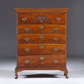 Curly Maple Chest of Drawers A
