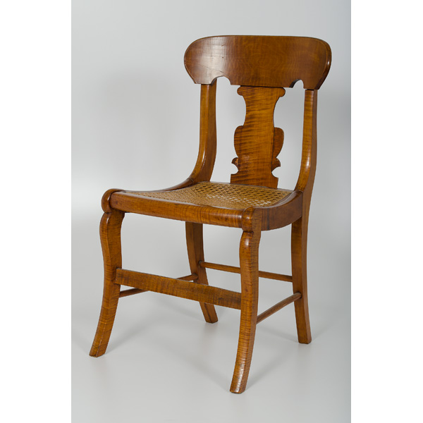 Curly Maple Classical Side Chairs