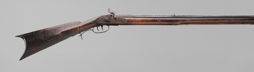 Curly Maple Percussion Long Rifle
