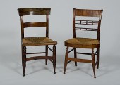 Curly Maple Side Chairs Americ