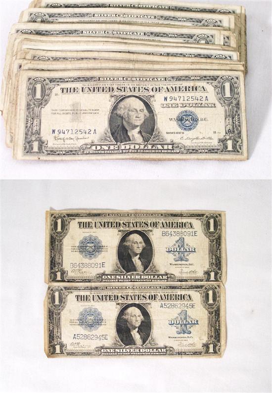 CURRENCY: $1 Small Size silver
