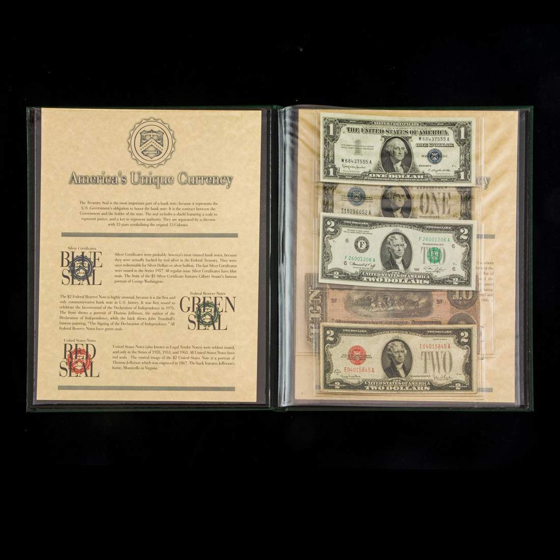 CURRENCY LOT, INCLUDING 2-$1 SILVER