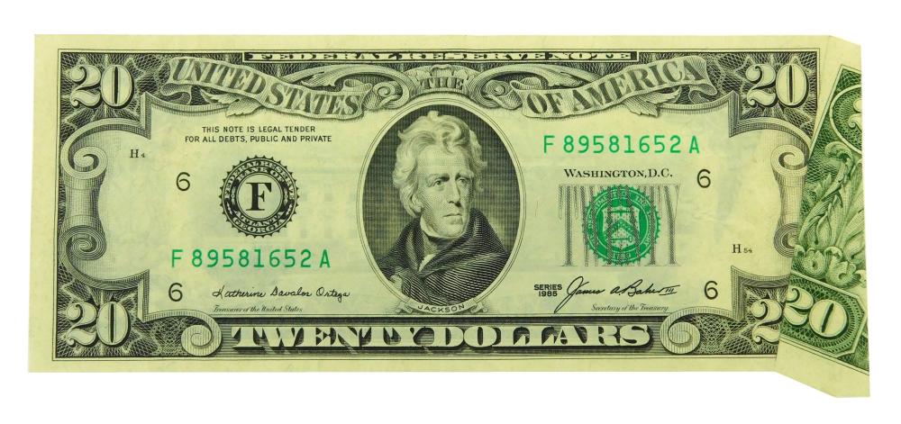 CURRENCY: SERIES 1985 $20