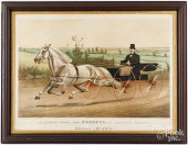 CURRIER &AMP; IVES HORSE AND S