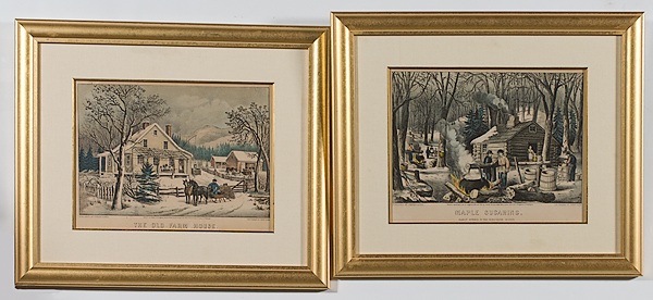 Currier and Ives American Prints