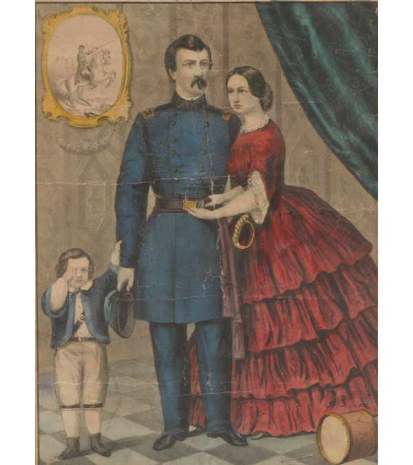 Currier and Ives Civil War era "The