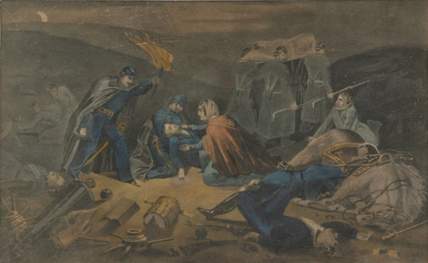 Currier and Ives Civil War era "The