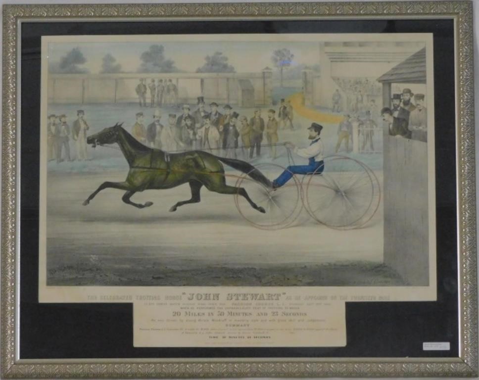 CURRIER AND IVES COLORED