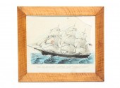CURRIER AND IVES "DREADNOUGHT"