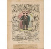 Currier and Ives hand colored