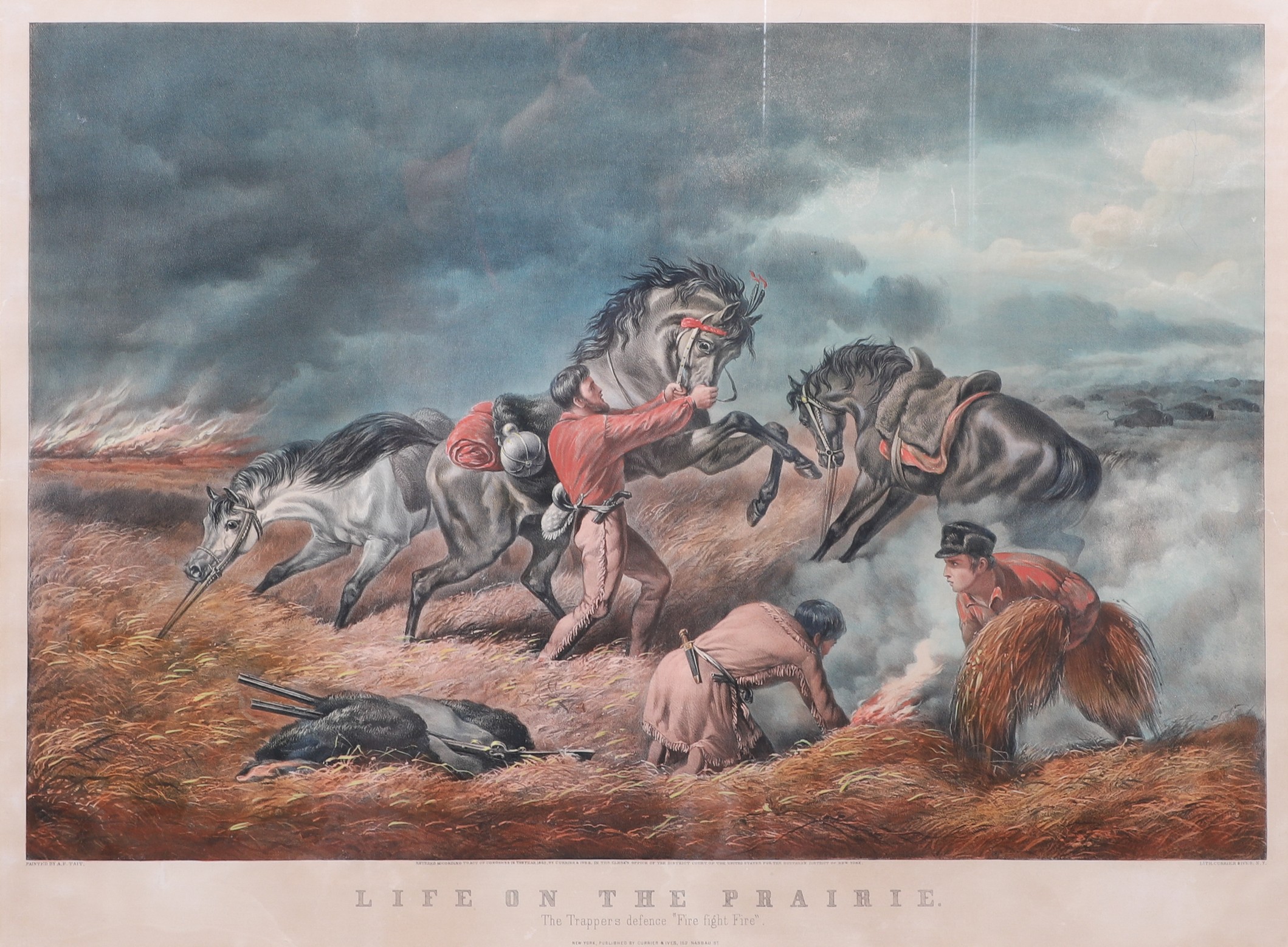 Currier and Ives "Life on the