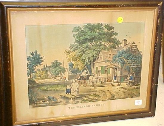 Currier and Ives lithograph 