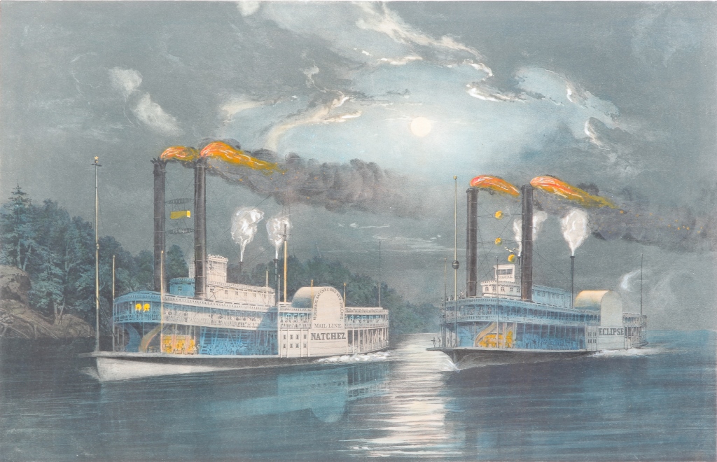 CURRIER AND IVES PRINT "A