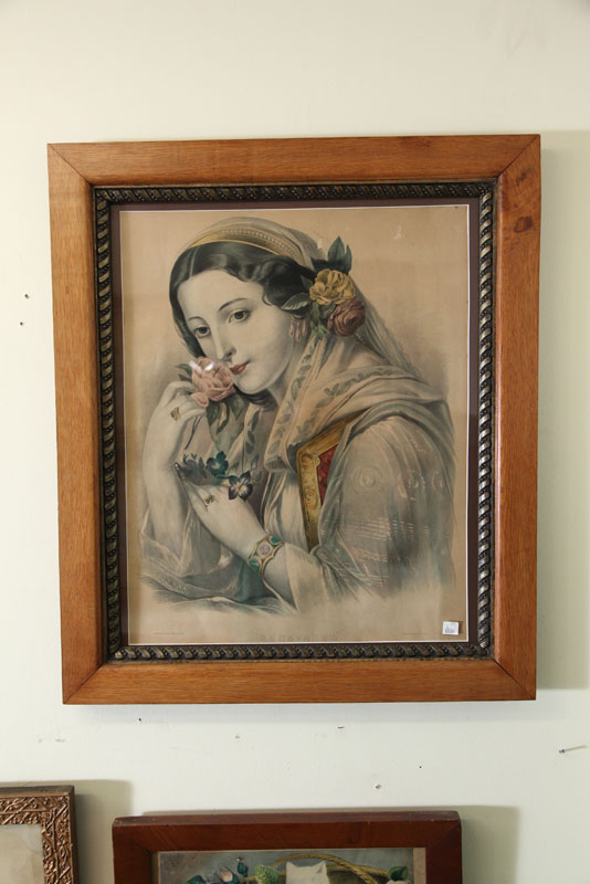 CURRIER AND IVES PRINT.