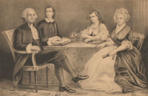 Currier and Ives print: George
