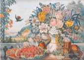CURRIER AND IVES PRINT "LANDSC