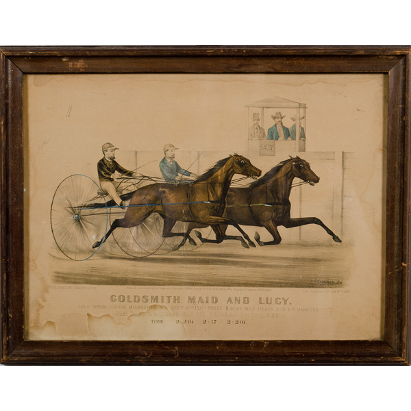 Currier and Ives Sulky Lithograph
