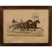 Currier and Ives Sulky Lithogr