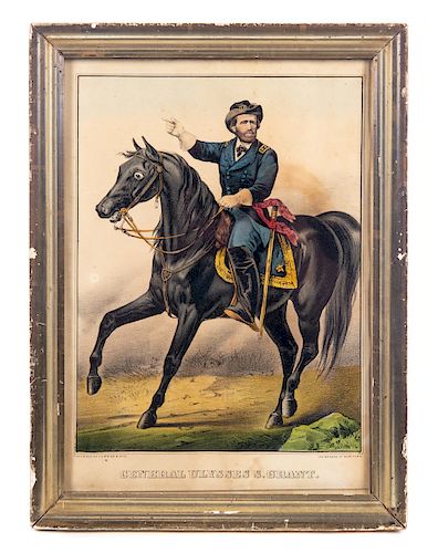 CURRIER AND IVES ULYSSES S. GRANT