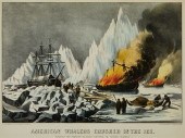 CURRIER & IVES "AMERICAN WHALE