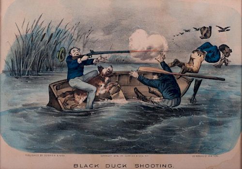 CURRIER & IVES "BLACK DUCK