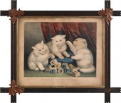 Currier & Ives color lithograp