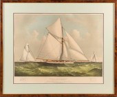 CURRIER & IVES HAND-COLORED LI