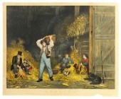 Currier & Ives ''Husking'' Lit