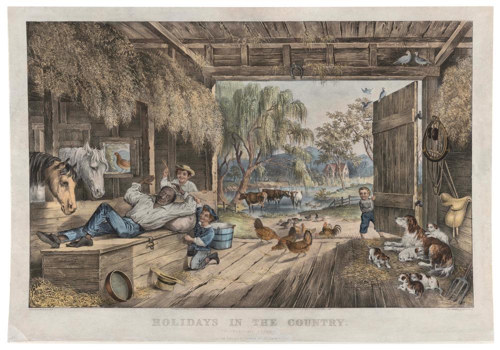 CURRIER & IVES LARGE FORMAT