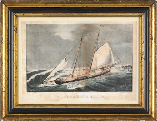 Currier & Ives lithograph 19th c.