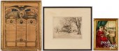 CURRIER & IVES LITHOGRAPH, ETC