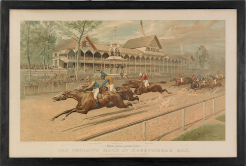 Currier & Ives lithograph titled